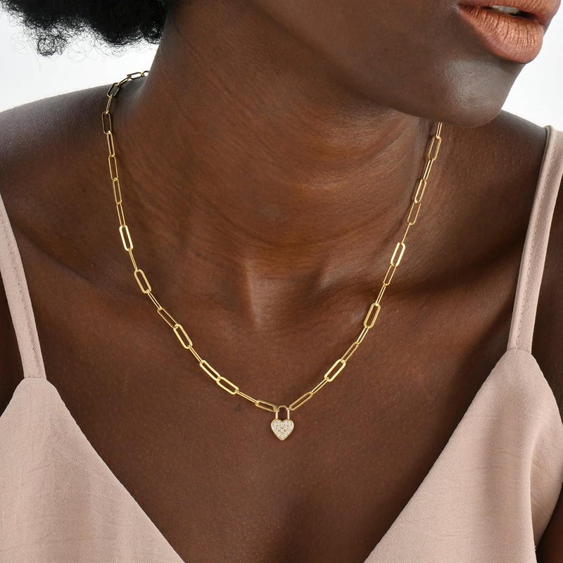 Ieftop Valentines Birthday Gifts for Women Teen Girls - Dainty 14K Gold/Silver Plated Cute Heart Handmade Disc Circle Bee Choker Adjustable Necklace for Women Teenage Girl Trendy Jewelry - Image 3